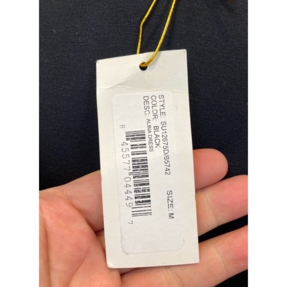 NWT! $275 RACHEL PALLY BLACK CUTOUT OUT WIGGLE DRESS M - Picture 11 of 11